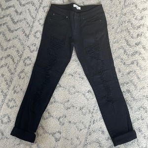 Like New Distressed Jeans